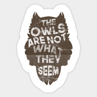 Funny Owl Quote Sticker